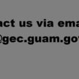While we patiently wait for the repair of our telephone lines after Typhoon Mawar, please contact the Guam Election Commission via email at vote@gec.guam.gov if you need our assistance.