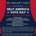 Please join us on Tuesday, January 30, 2024, at 11:00 am, at the University of Guam CLASS Lecture Hall for the proclamation of Help America Vote Day, by the honorable […]